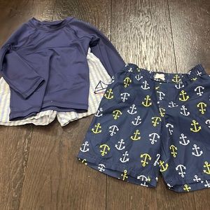 Boys size 2T swimwear